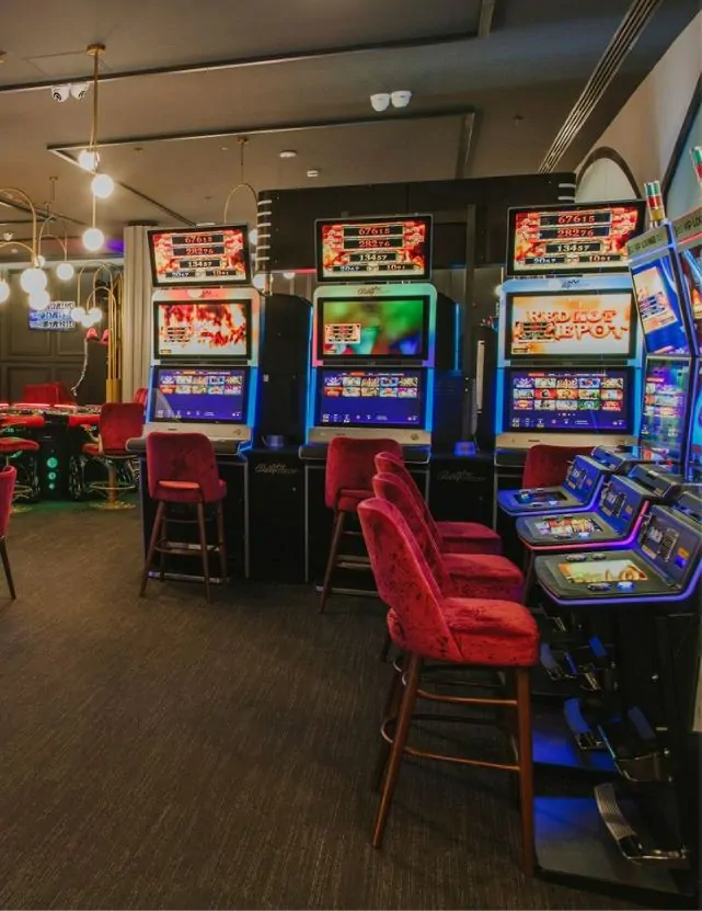 inside of the Palm royal casino in Holidayworld Maspalomas, one of the best casinos in gran canaria